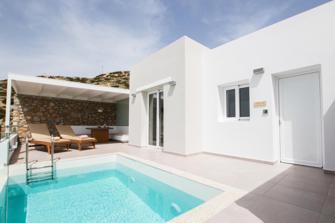 Theros Luxury Villas Damatria エクステリア 写真