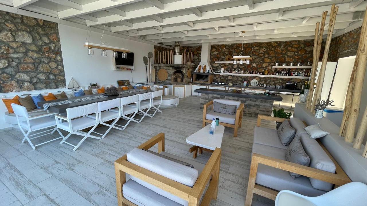 Theros Luxury Villas Damatria エクステリア 写真