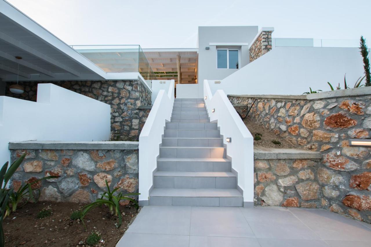 Theros Luxury Villas Damatria エクステリア 写真