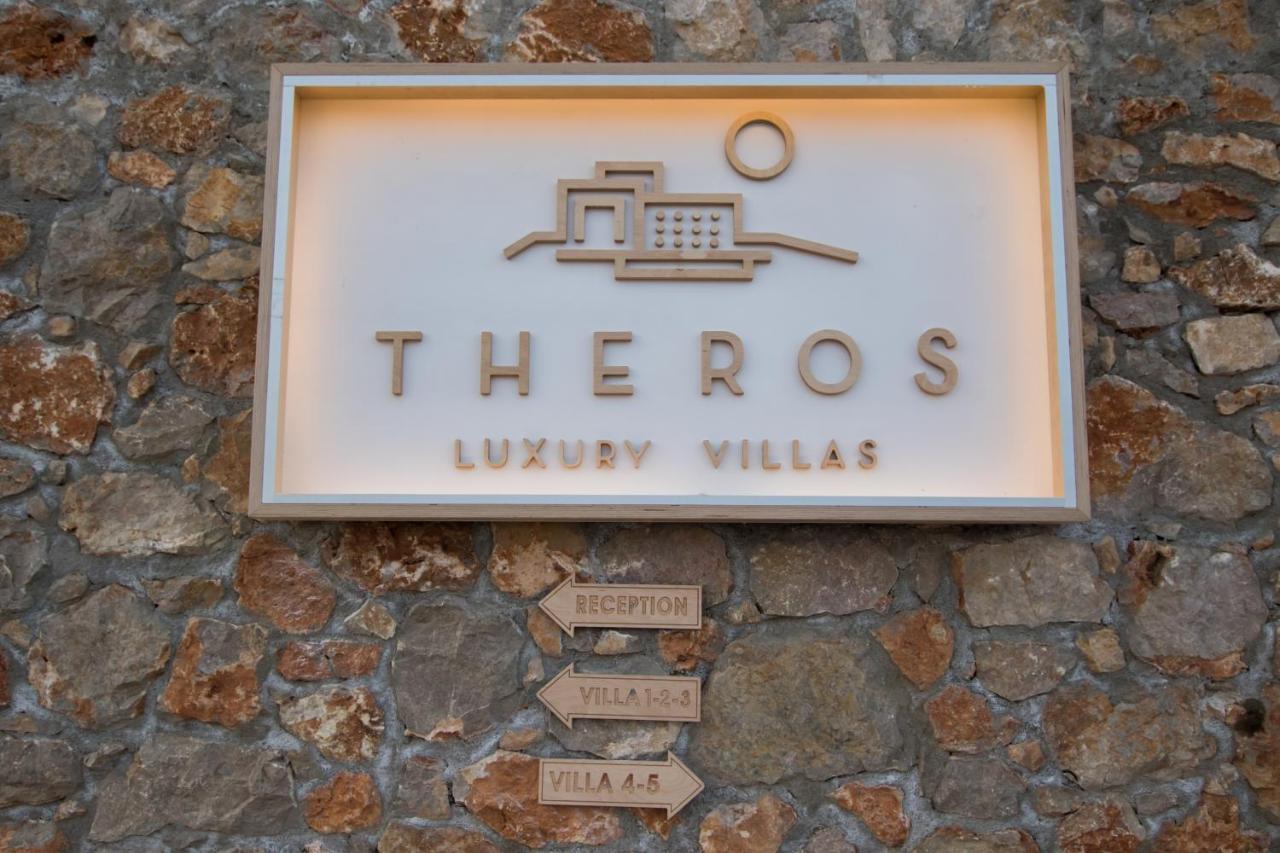 Theros Luxury Villas Damatria エクステリア 写真