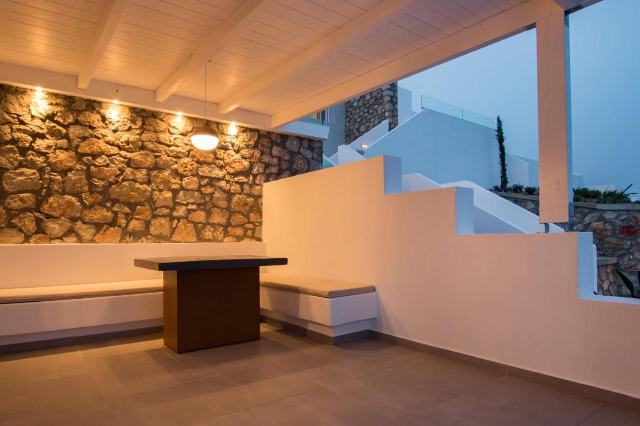 Theros Luxury Villas Damatria エクステリア 写真
