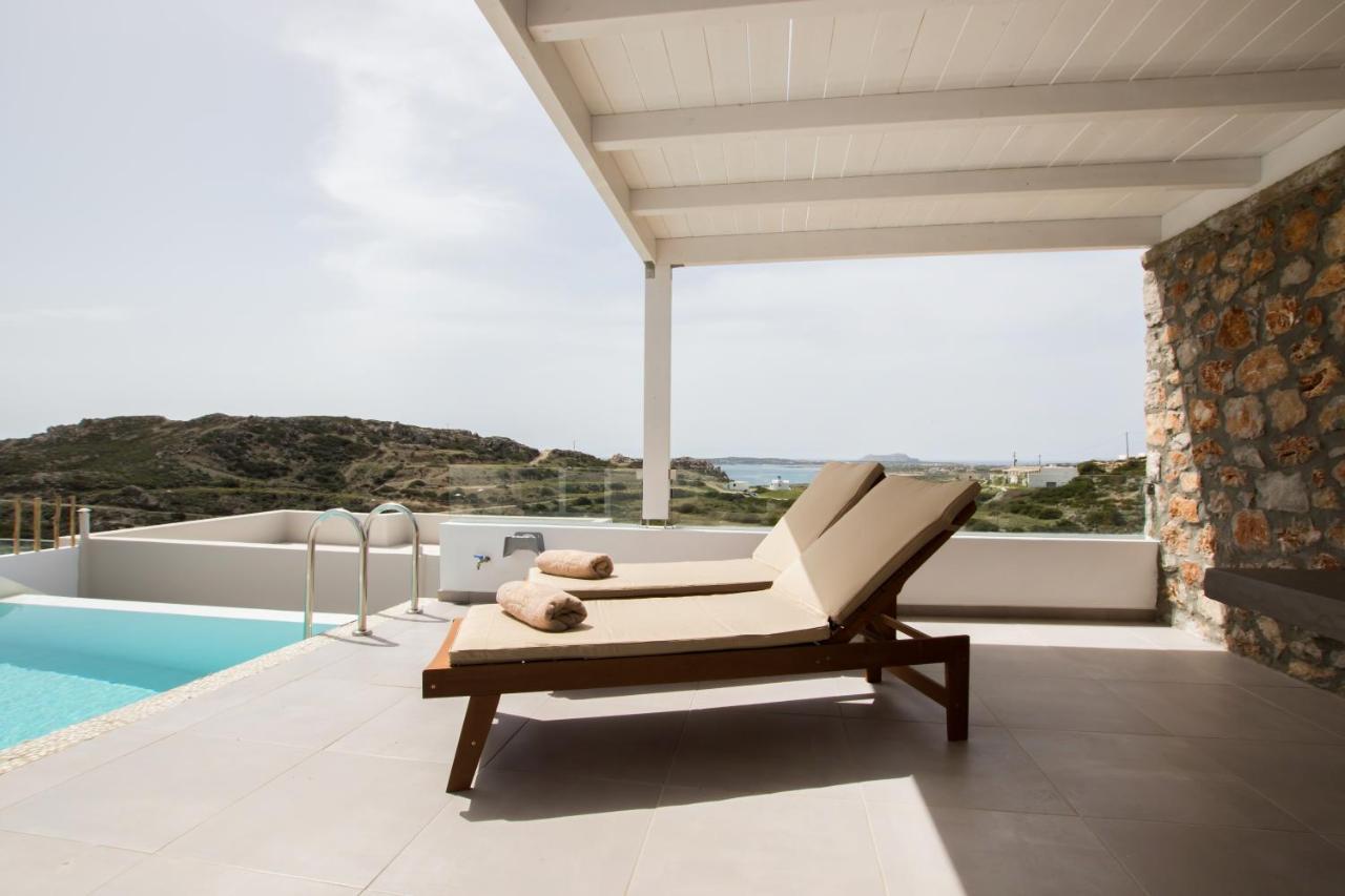 Theros Luxury Villas Damatria エクステリア 写真