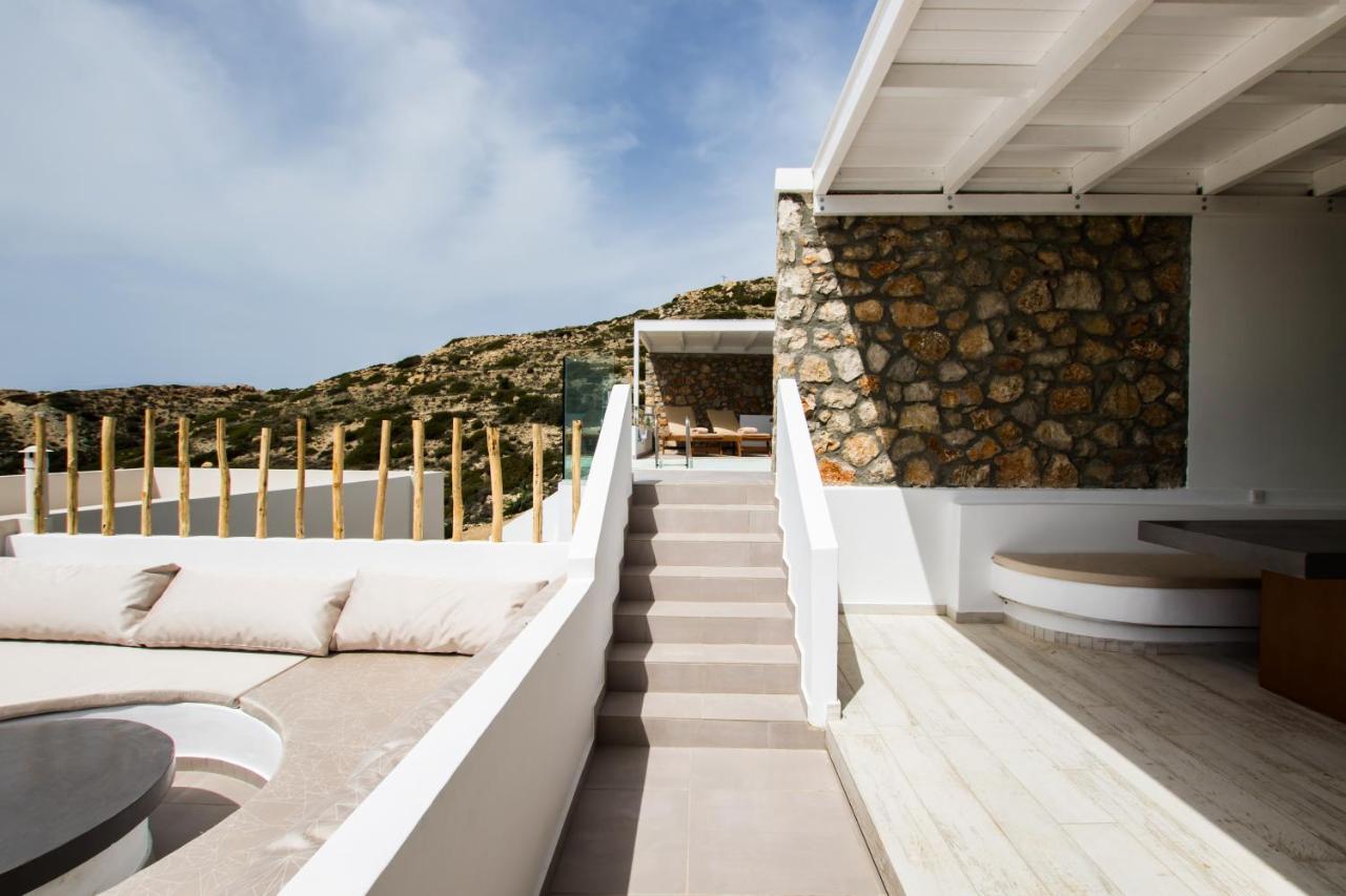 Theros Luxury Villas Damatria エクステリア 写真