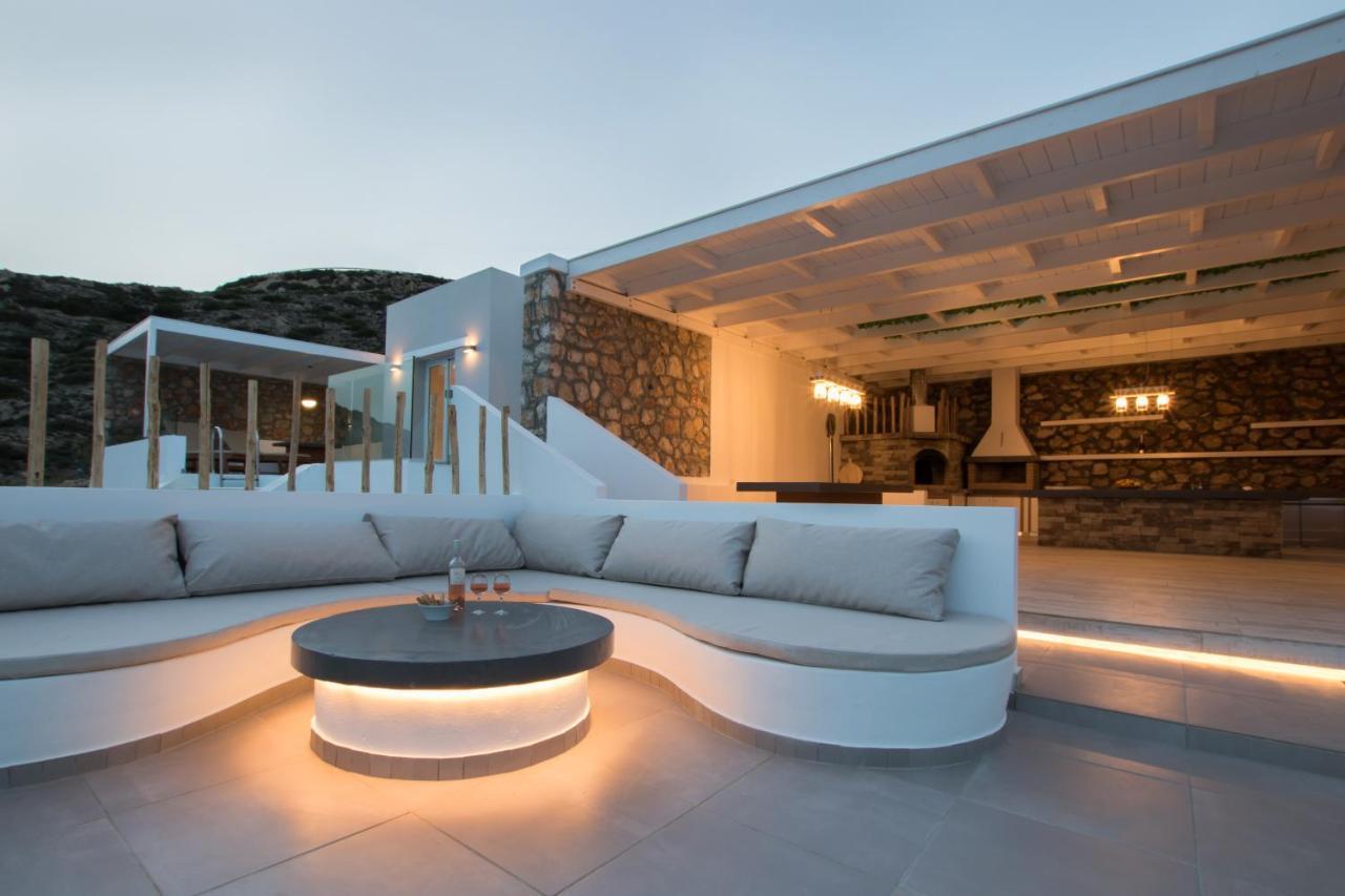 Theros Luxury Villas Damatria エクステリア 写真