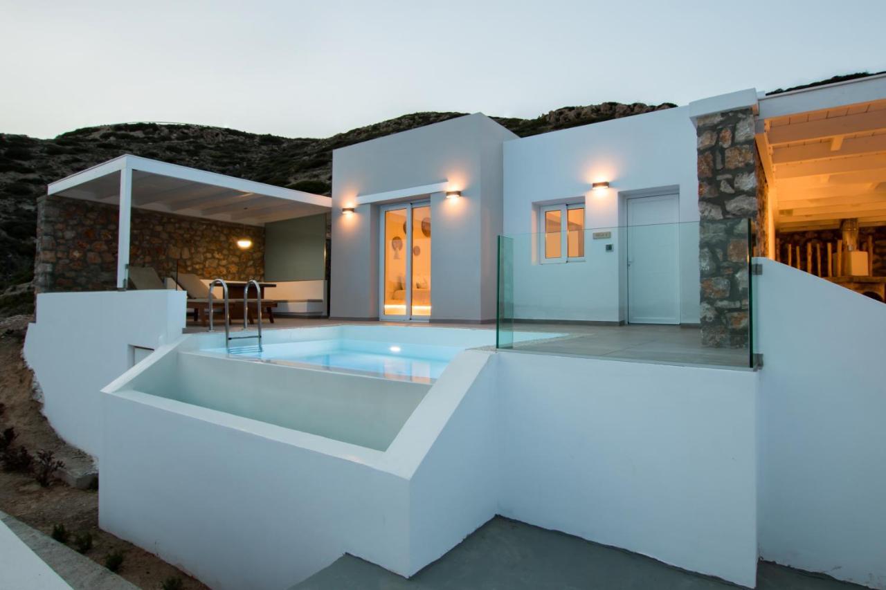 Theros Luxury Villas Damatria エクステリア 写真