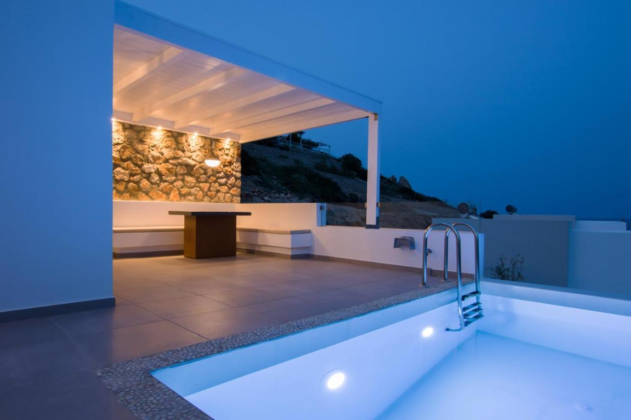 Theros Luxury Villas Damatria エクステリア 写真
