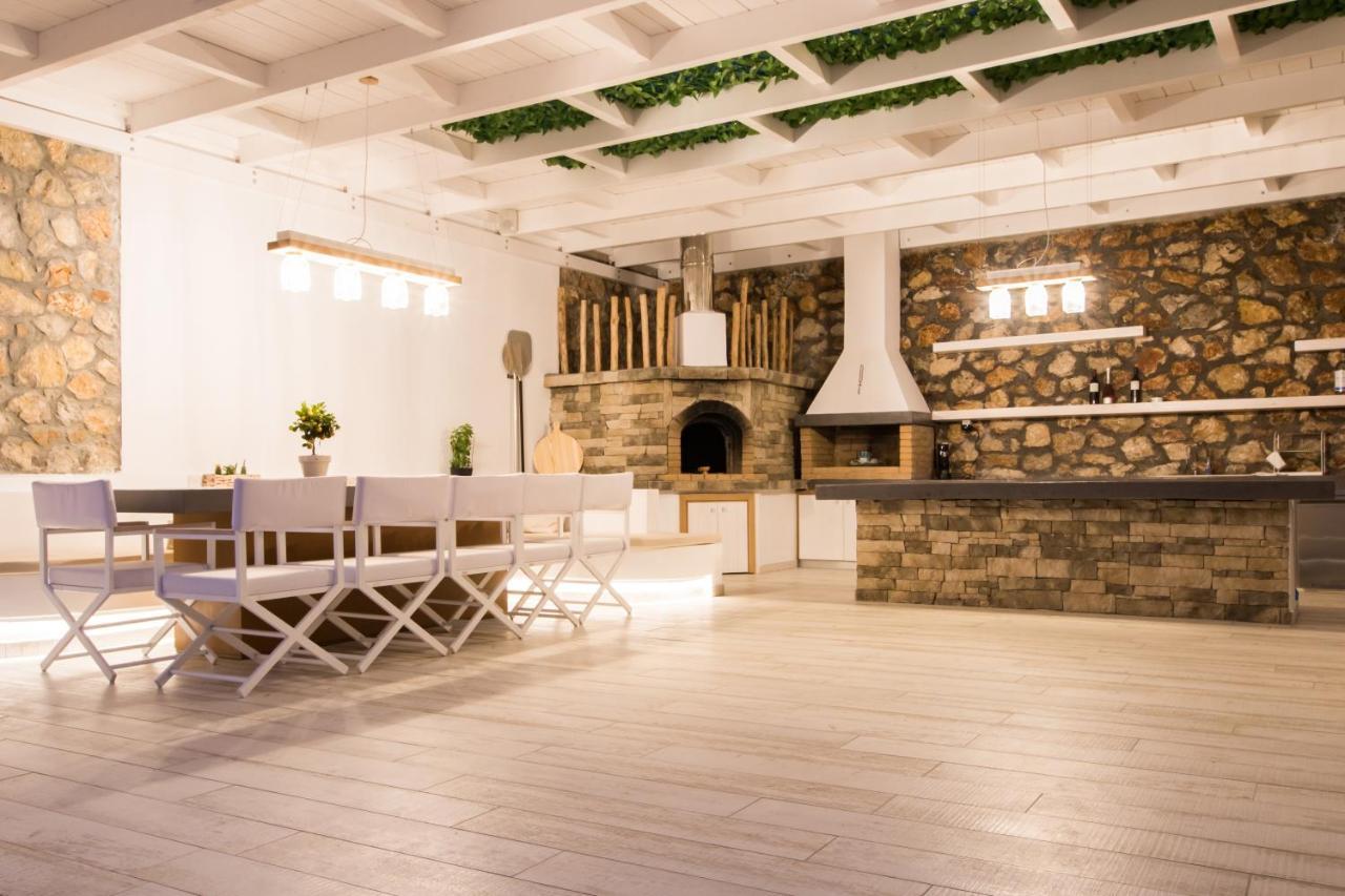 Theros Luxury Villas Damatria エクステリア 写真