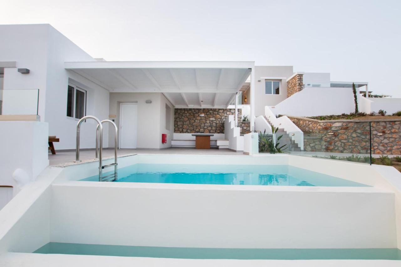Theros Luxury Villas Damatria エクステリア 写真