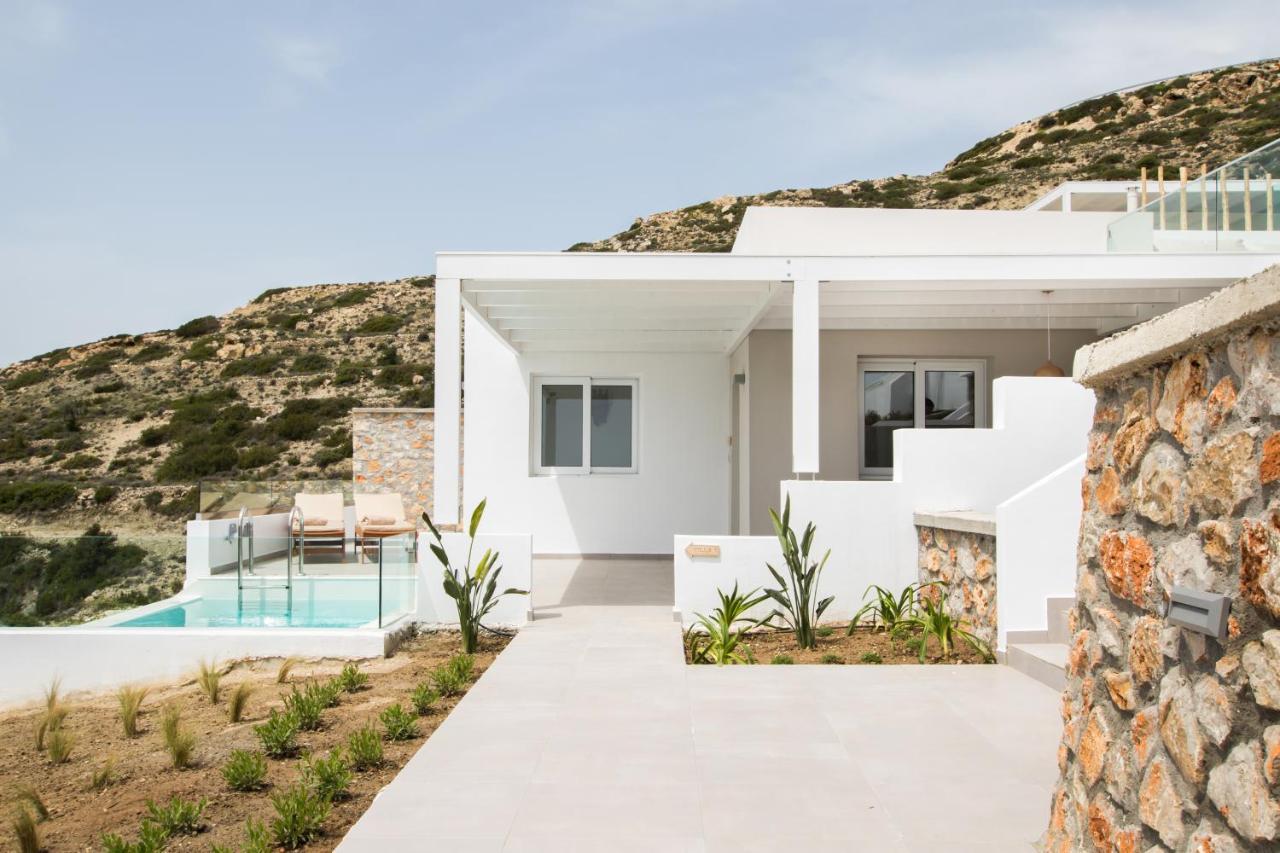 Theros Luxury Villas Damatria エクステリア 写真